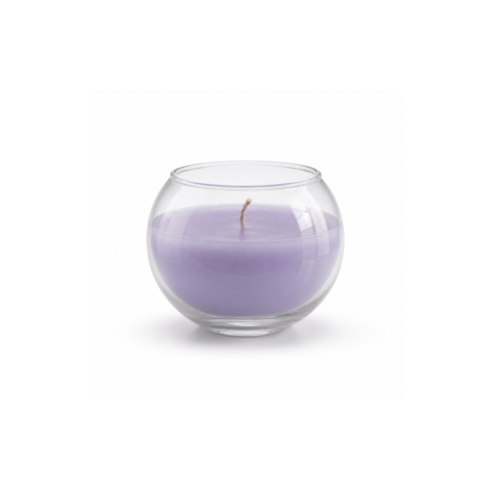 Vela Aromática Decorativa en Vaso de Cristal