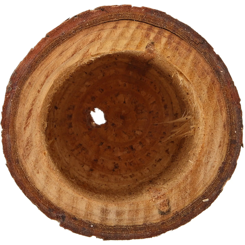 Maceta de madera natural para jardín, contenedor para plantar vegetales, decoración interior y exterior, maceta para bonsái, patio.
