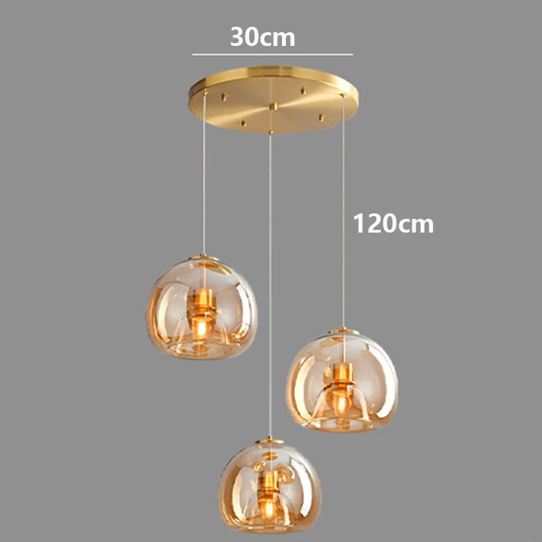Luces led modernas para decoración del hogar, lámparas colgantes para sala de estar, candelabros para comedor, iluminación interior