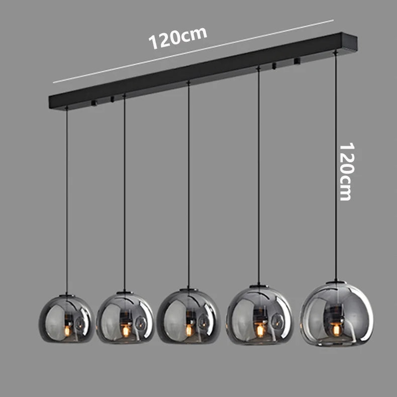 Luces led modernas para decoración del hogar, lámparas colgantes para sala de estar, candelabros para comedor, iluminación interior