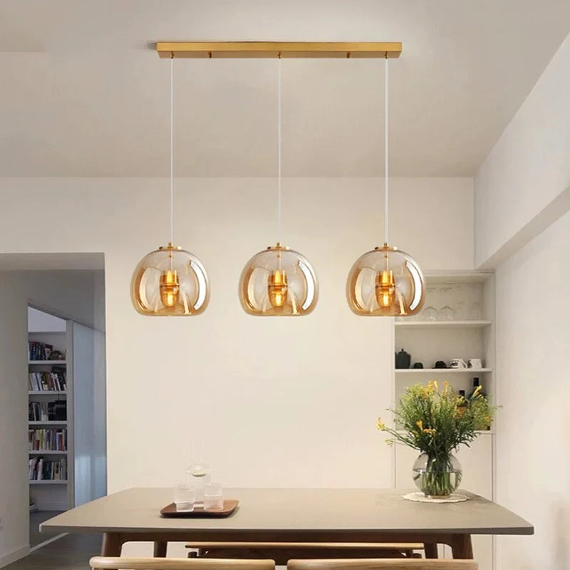 Luces led modernas para decoración del hogar, lámparas colgantes para sala de estar, candelabros para comedor, iluminación interior