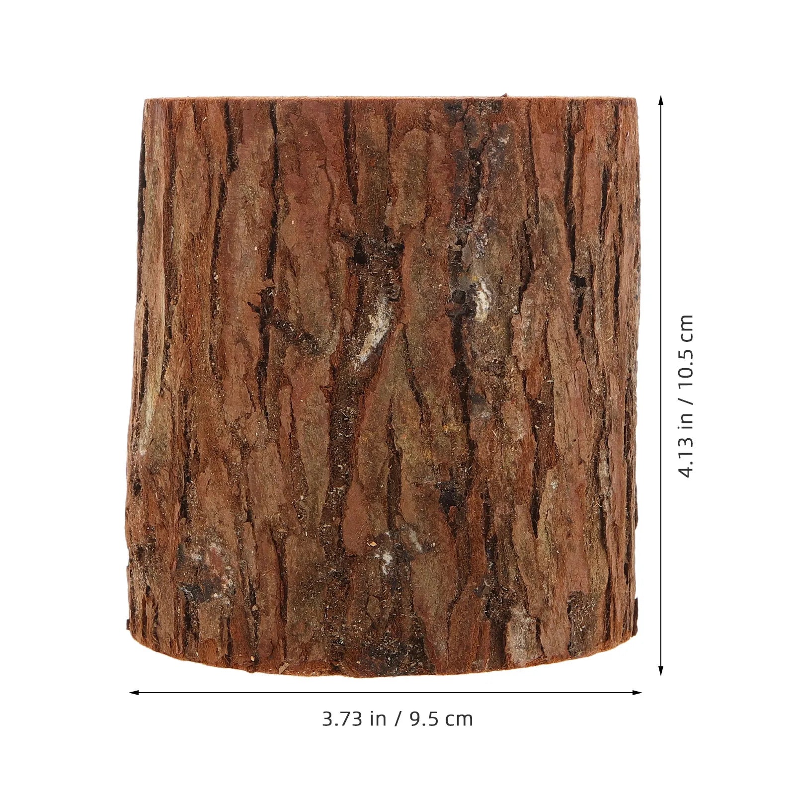 Maceta de madera natural para jardín, contenedor para plantar vegetales, decoración interior y exterior, maceta para bonsái, patio.