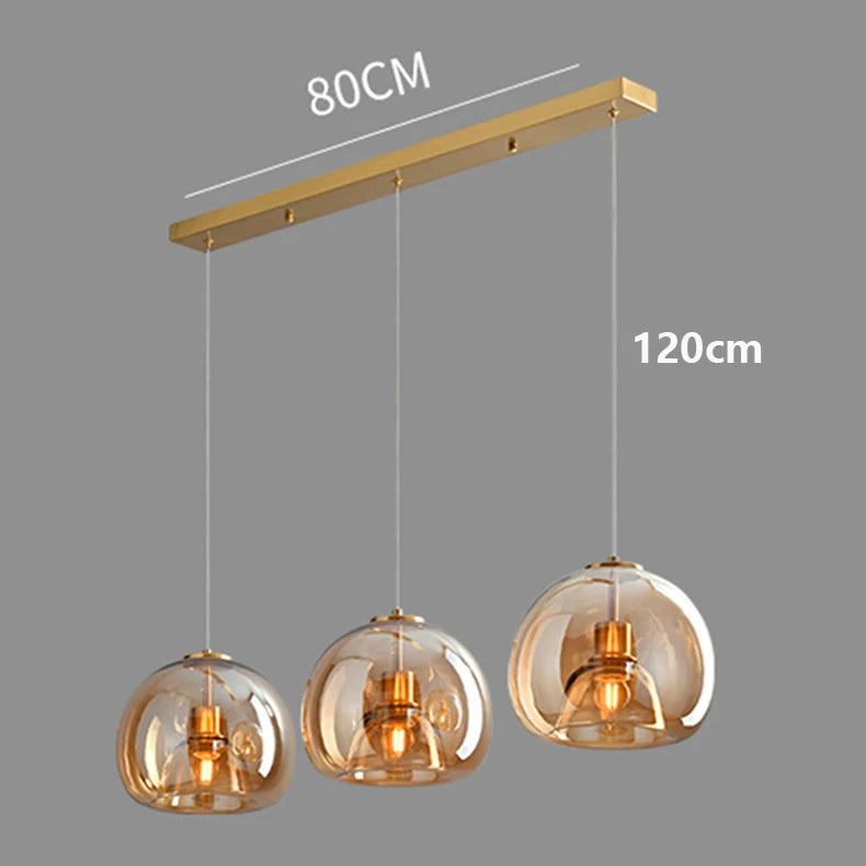 Luces led modernas para decoración del hogar, lámparas colgantes para sala de estar, candelabros para comedor, iluminación interior