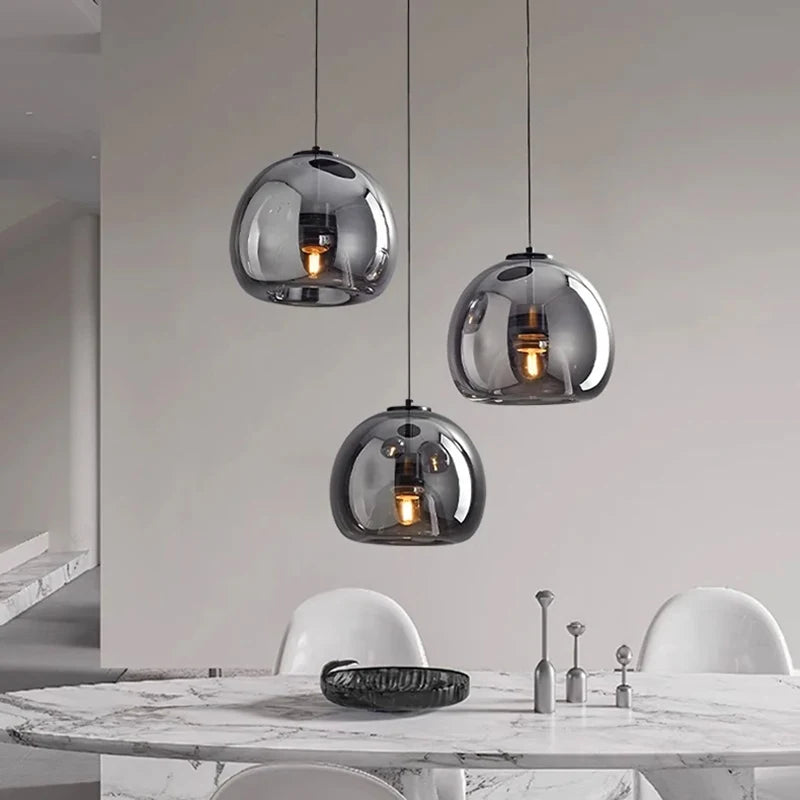 Luces led modernas para decoración del hogar, lámparas colgantes para sala de estar, candelabros para comedor, iluminación interior